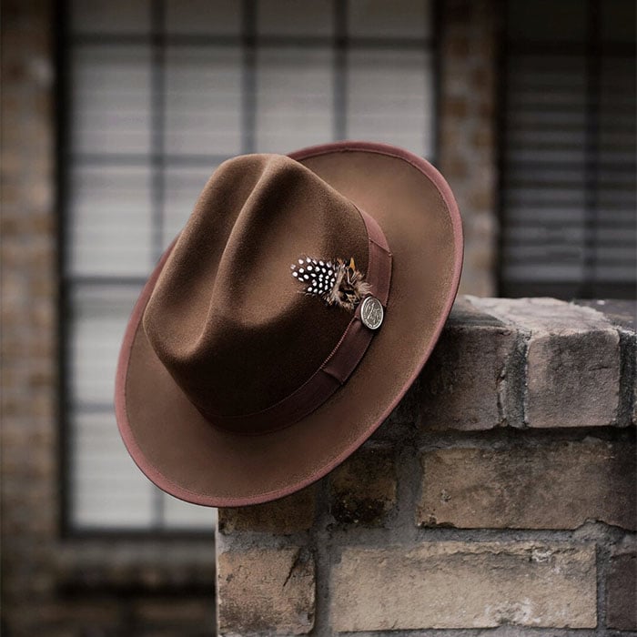 Miller Ranch Cowboy Hat-Brown