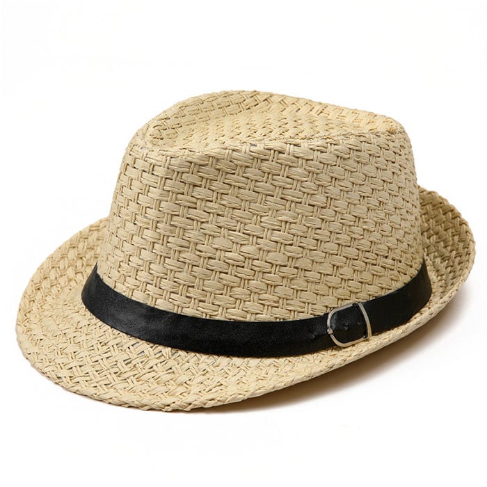 Crimping Jazz Straw Hat