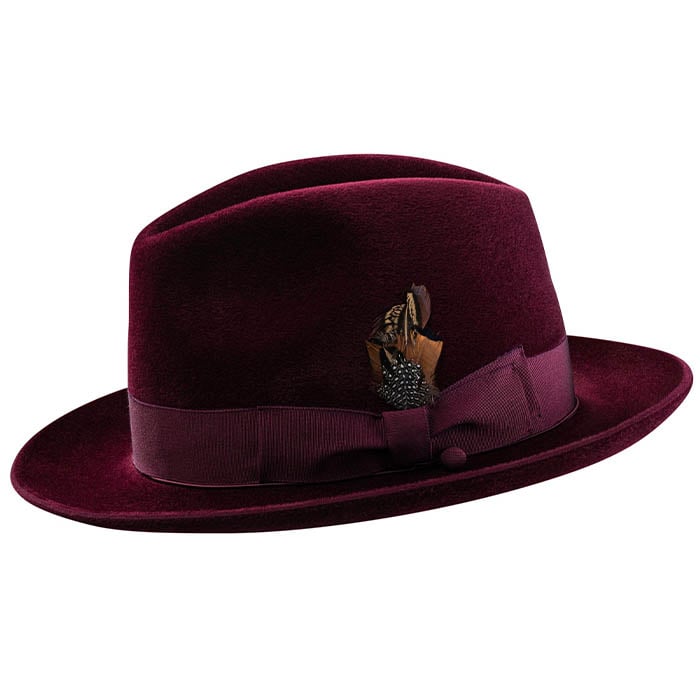 Galaxy Hat-Burgundy