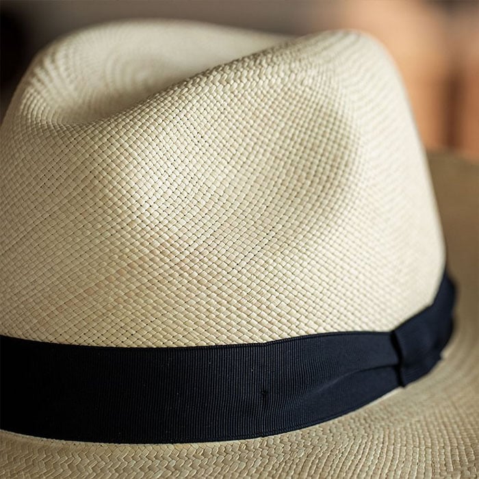 Can Be Rolls Up For Packing -Panama Hat-Safari