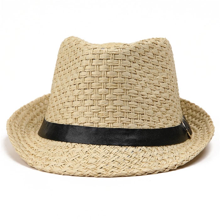 Crimping Jazz Straw Hat