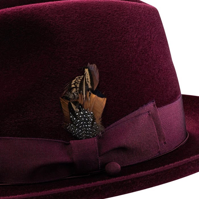 Galaxy Hat-Burgundy