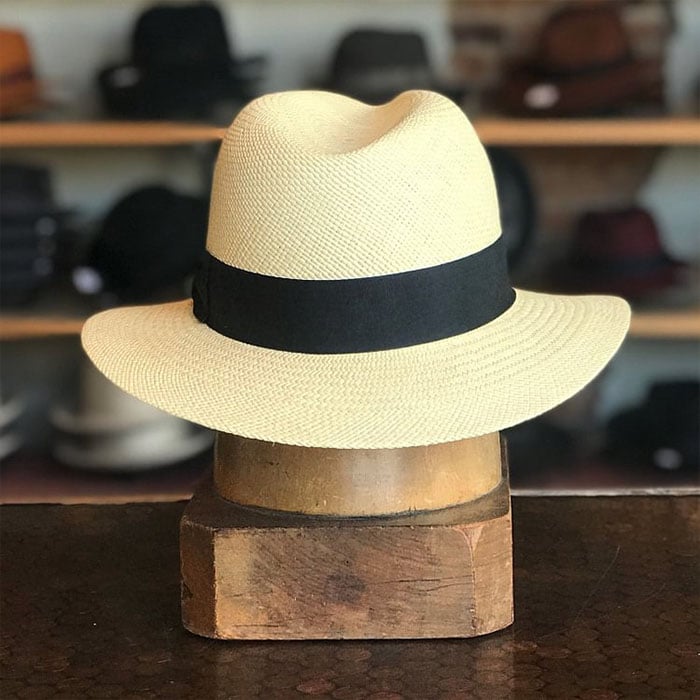 Can Be Rolls Up For Packing -Panama Hat-Safari