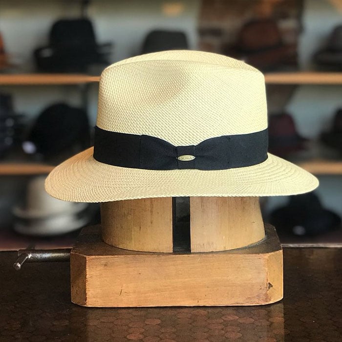 Can Be Rolls Up For Packing -Panama Hat-Safari