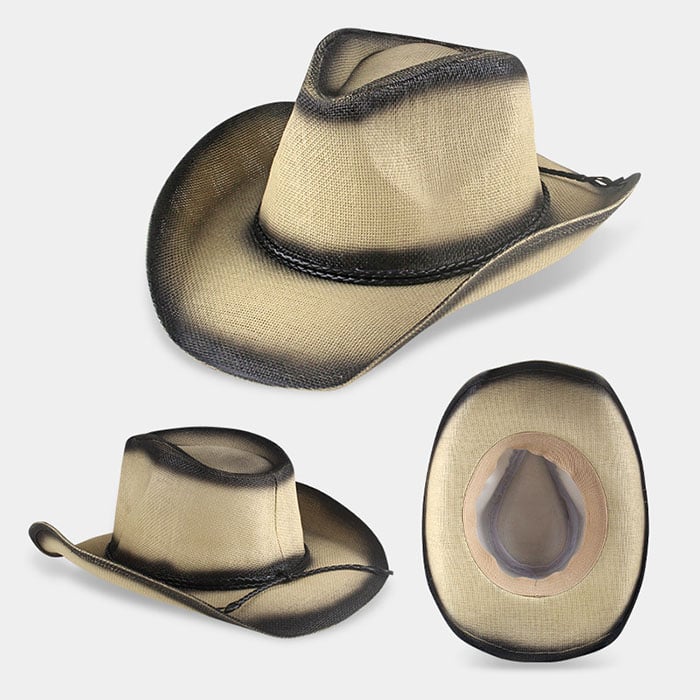 West Cowboy Straw Hat