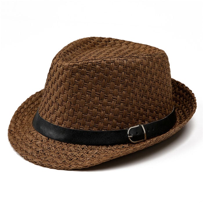 Crimping Jazz Straw Hat