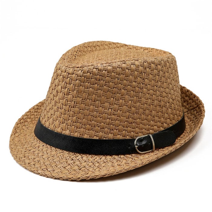 Crimping Jazz Straw Hat