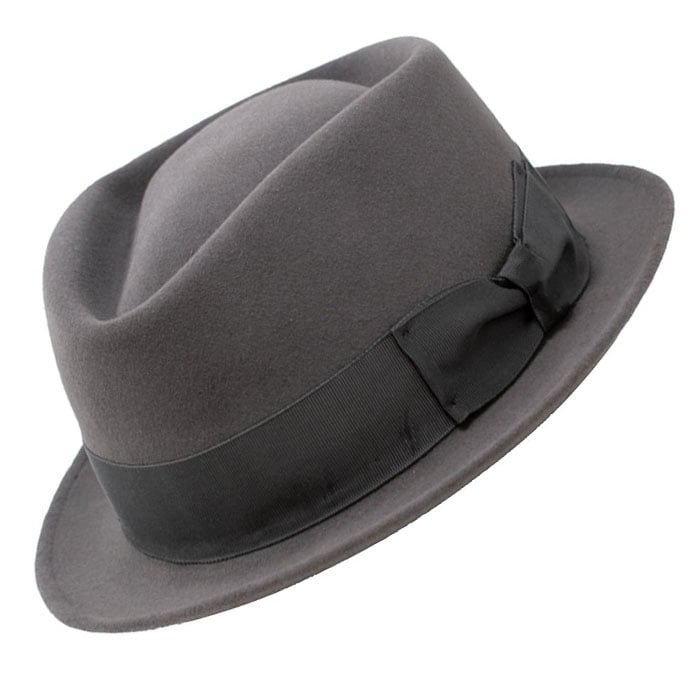 Vector One Fur Felt Pork Pie Hat - Caribou