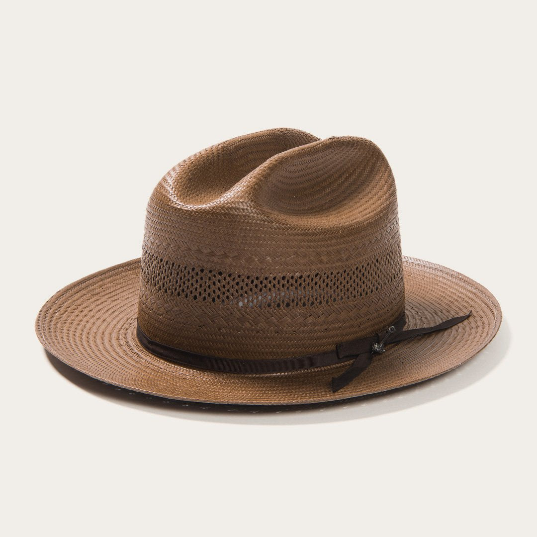 Open Road Vented Straw Cowboy Hat