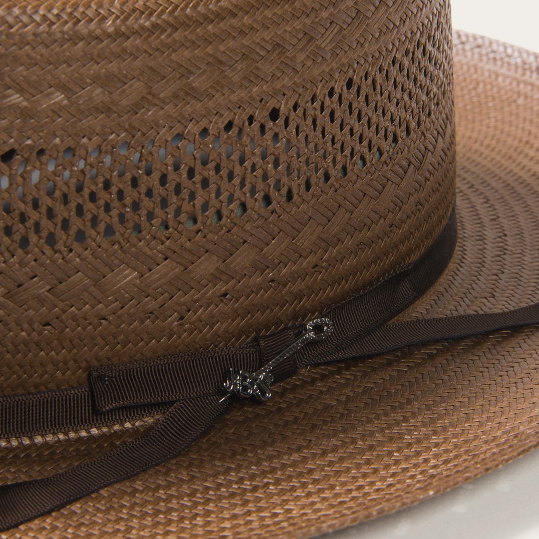 Open Road Vented Straw Cowboy Hat